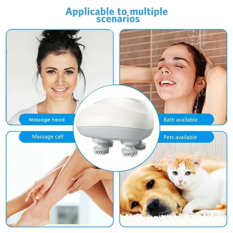 Deep Scalp Massager For Head And Pet Use 5