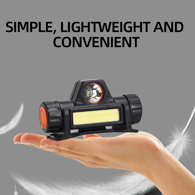 Super Bright Rechargeable LED Headlamp Waterproof Head Torch Strong Magnetic Powerful Headlight For 4