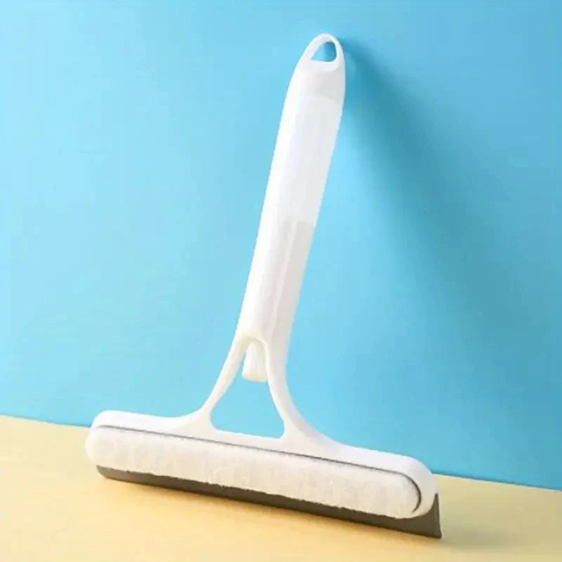 Window Wiper with Squeegee, Household Multifunctional Glass Cleaner with Spray Bottle, Microfiber Cloth for Mirrors