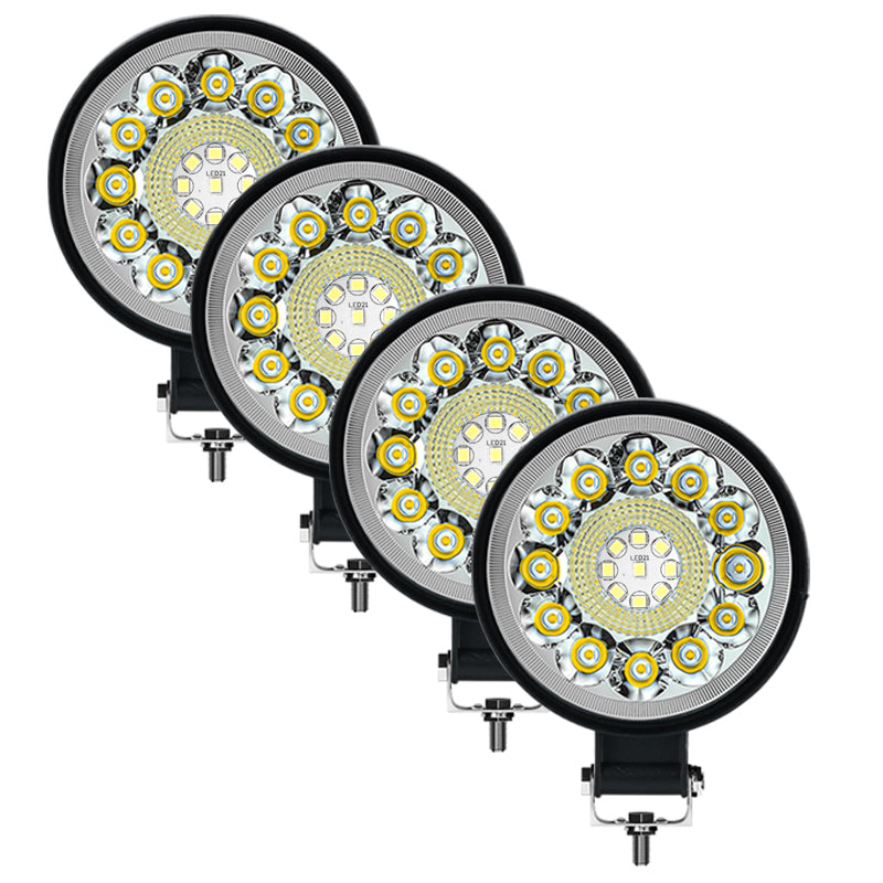 LED Work Light Bar Offroad Spotlight Mini Headlight For Truck Jeep Boat Tractor ATV 6
