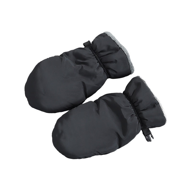 Electric Car Gloves, Baby Stroller Thermal Gloves, Windproof Armrest Cover, Baby Walking Warm Gloves