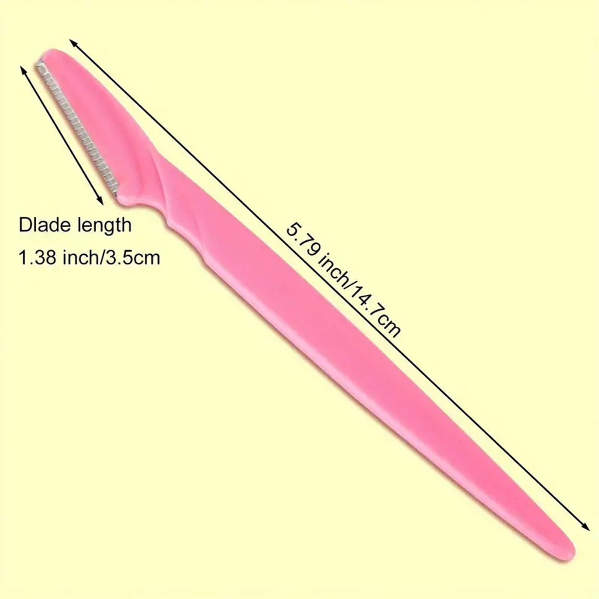 Eyebrow Razor and Face Razor for Women and Men, Hair Trimmer and Shaver, Safe, Protective Cover, Easy Styling