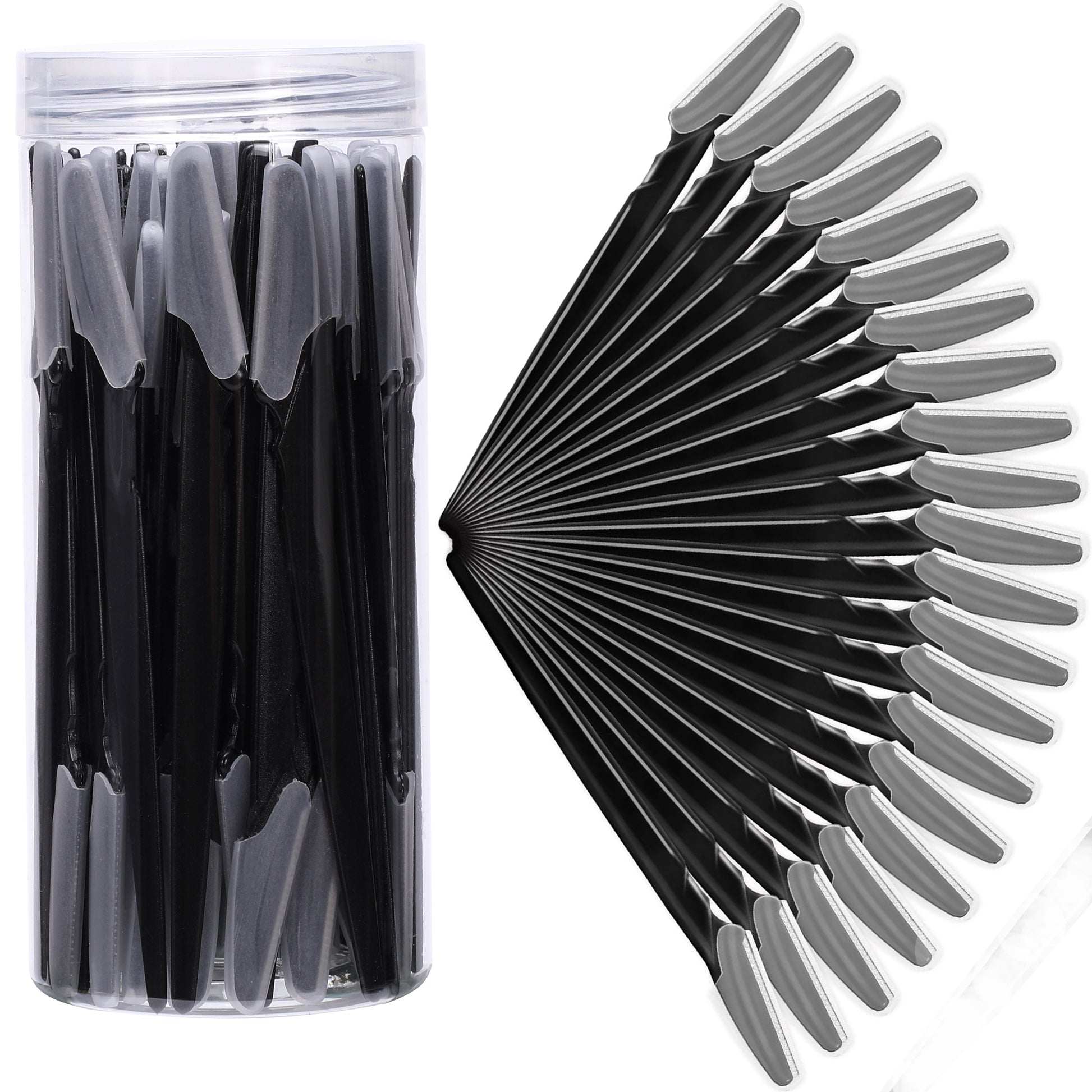 Eyebrow Razor and Face Razor for Women and Men, Hair Trimmer and Shaver, Safe, Protective Cover, Easy Styling