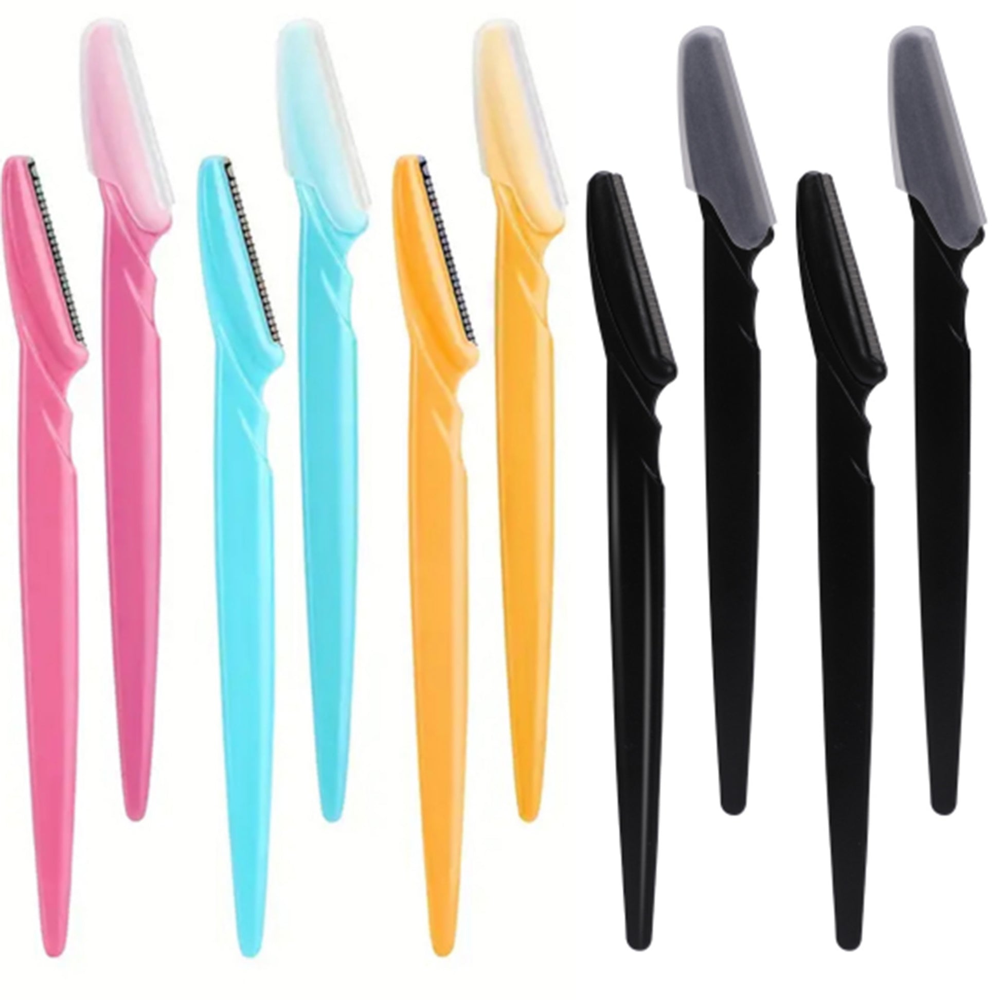 Eyebrow Razor and Face Razor for Women and Men, Hair Trimmer and Shaver, Safe, Protective Cover, Easy Styling