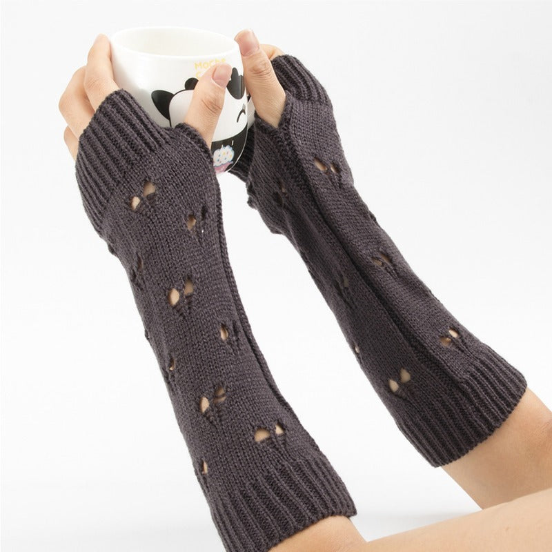 Arm Warmers Fairy Grunge Fingerless Gloves Punk Goth Emo Accessories For Women Girls 8