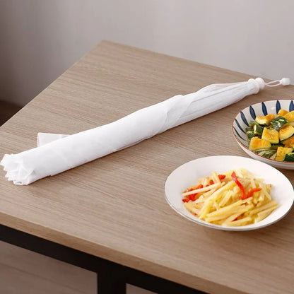 Folding Food Cover Mesh, Washable Fly and Insect Proof Dish Covers, Protective Kitchen Table Storage Accessories