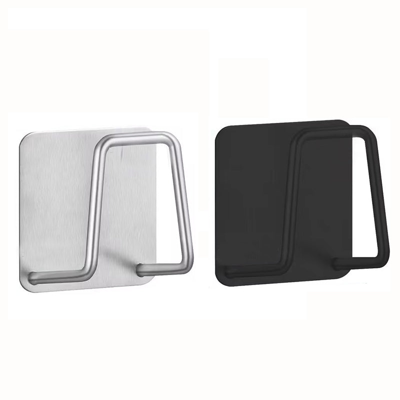 Steel Wire Ball Draining Paste Holder Stainless Steel Sink Sponge Rack Inner Wall Kitchen Organizer 7