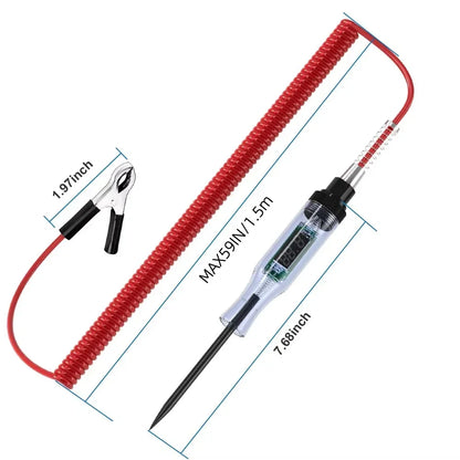 Automotive Circuit Tester QXNY Test Light DC Digital LCD Display For Car SUV RV Truck Lawn Vehicle 5