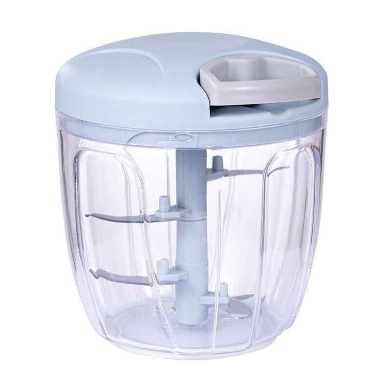 Garlic Press Crusher, Manual Meat Mincer, Vegetable Onion Cutter, Rotate Chopper for Kitchen Cooking Accessories