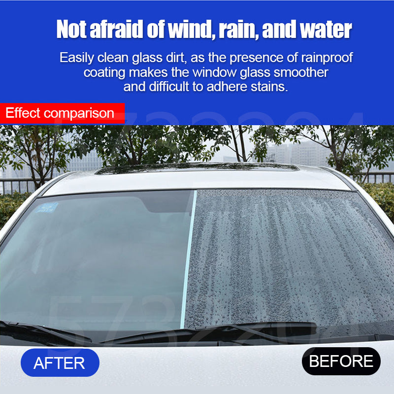 Hydrophobic Waterproof Car Glass Spray Nano Coating Repellent Antirain Agent Oil Film Removing Auto 1