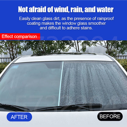 Hydrophobic Waterproof Car Glass Spray Nano Coating Repellent Antirain Agent Oil Film Removing Auto 1