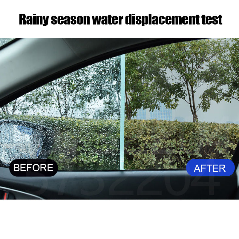 Hydrophobic Waterproof Car Glass Spray Nano Coating Repellent Antirain Agent Oil Film Removing Auto 2
