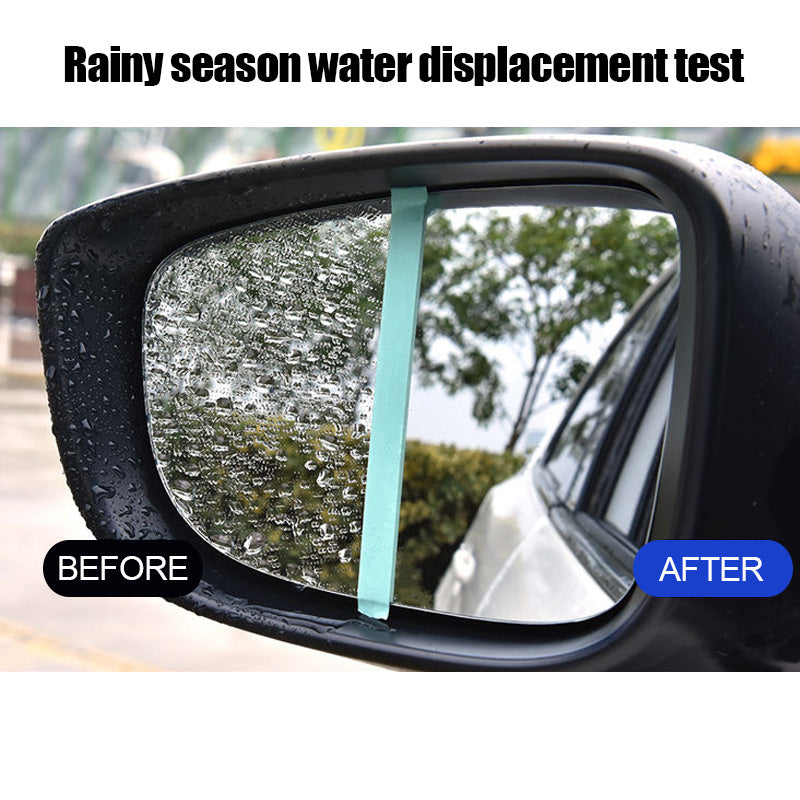 Hydrophobic Waterproof Car Glass Spray Nano Coating Repellent Antirain Agent Oil Film Removing Auto 3