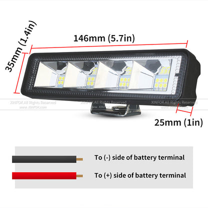 LED Work Light Bar For Car Offroad Truck Tractor Boat SUV LED Combo Beam 5