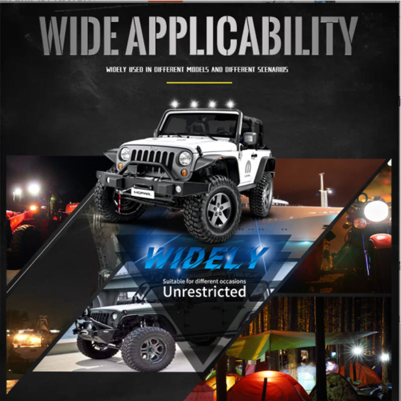 Driving Lamp For Jeep Car LED Work Light Bar Offroad Boat Tractor Truck SUV ATV Spotlight Headlight 1
