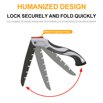Multifunction Folding Hacksaw Wood Cutting Hand Saw Sharp Camping Garden Pruner Tree Knife For Outd 1