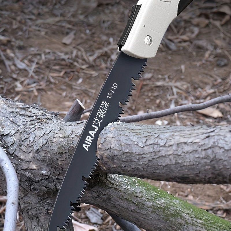 Multifunction Folding Hacksaw Wood Cutting Hand Saw Sharp Camping Garden Pruner Tree Knife For Outd 2