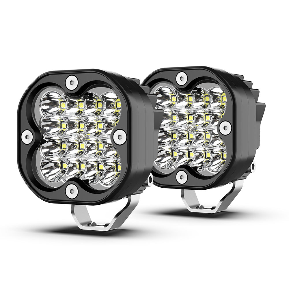 Offroad LED Headlights Work Light Bar Fog Lamp Spotlights For Jeep Truck ATV Motorcycle 5