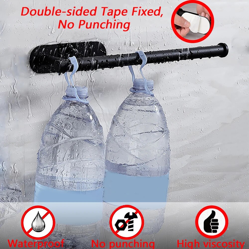 Adhesive Paper Towel Holder Kitchen Tissue Hanger Toilet Roll Dispenser Storage Napkin Rack Bathroo 1