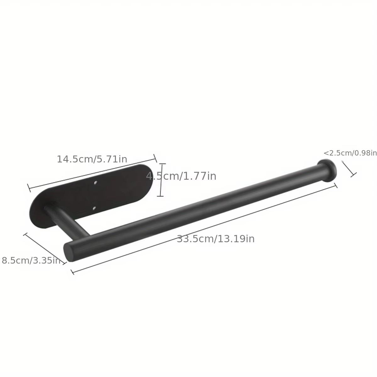 Adhesive Paper Towel Holder Kitchen Tissue Hanger Toilet Roll Dispenser Storage Napkin Rack Bathroo 6
