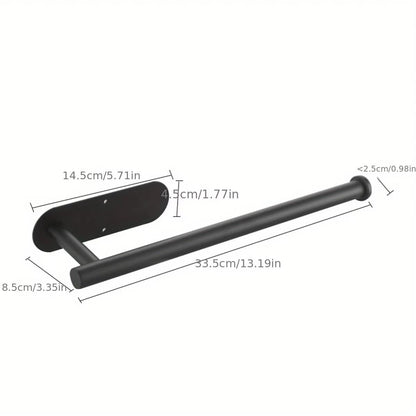 Adhesive Paper Towel Holder Kitchen Tissue Hanger Toilet Roll Dispenser Storage Napkin Rack Bathroo 6
