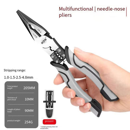 Multifunctional Precision Diagonal Pliers  Universal Wire Cutters  Needle Nose Tool For Electrician 7