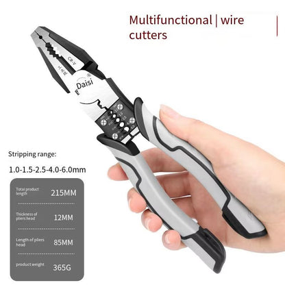 Multifunctional Precision Diagonal Pliers  Universal Wire Cutters  Needle Nose Tool For Electrician 8