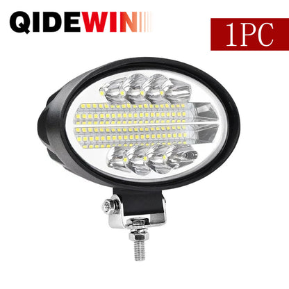 Oval LED Tractor Headlight Harvester Head Lamp Work Light For John Deere Kubota Toyota Sprayer Farm 7