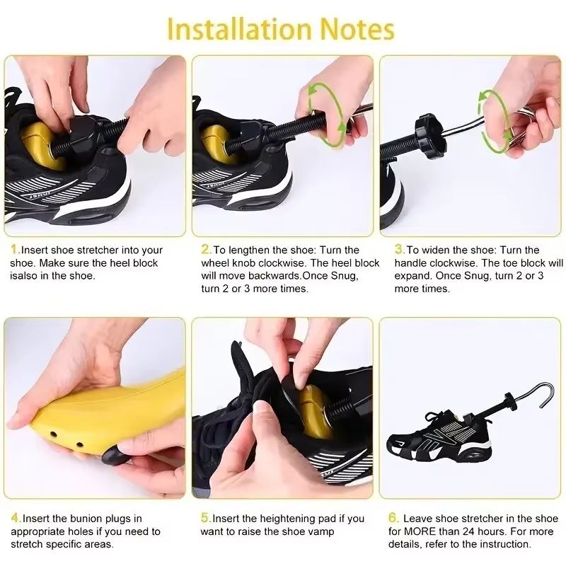 Professional Adjustable Shoe Stretcher  Expandable Shoe Trees For Men  Womens Boots Heels And Sneak 3