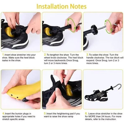 Professional Adjustable Shoe Stretcher  Expandable Shoe Trees For Men  Womens Boots Heels And Sneak 3