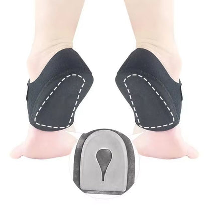 Plantar Fasciitis Heel Cups  UShaped Silicone Gel Insoles For Heel Pain Relief  Foot Support Men  W 8