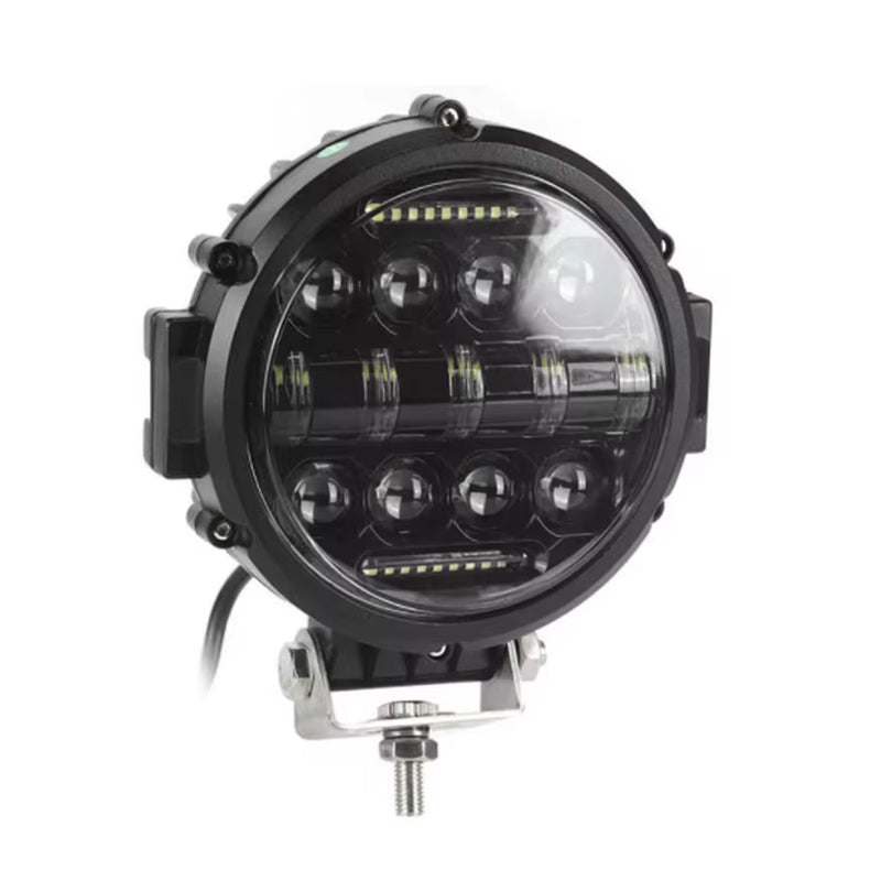 Offroad LED Work Light Bar Round LED Work Light White DRL Flood Spot Beam For Truck ATV SUV Tractor 6