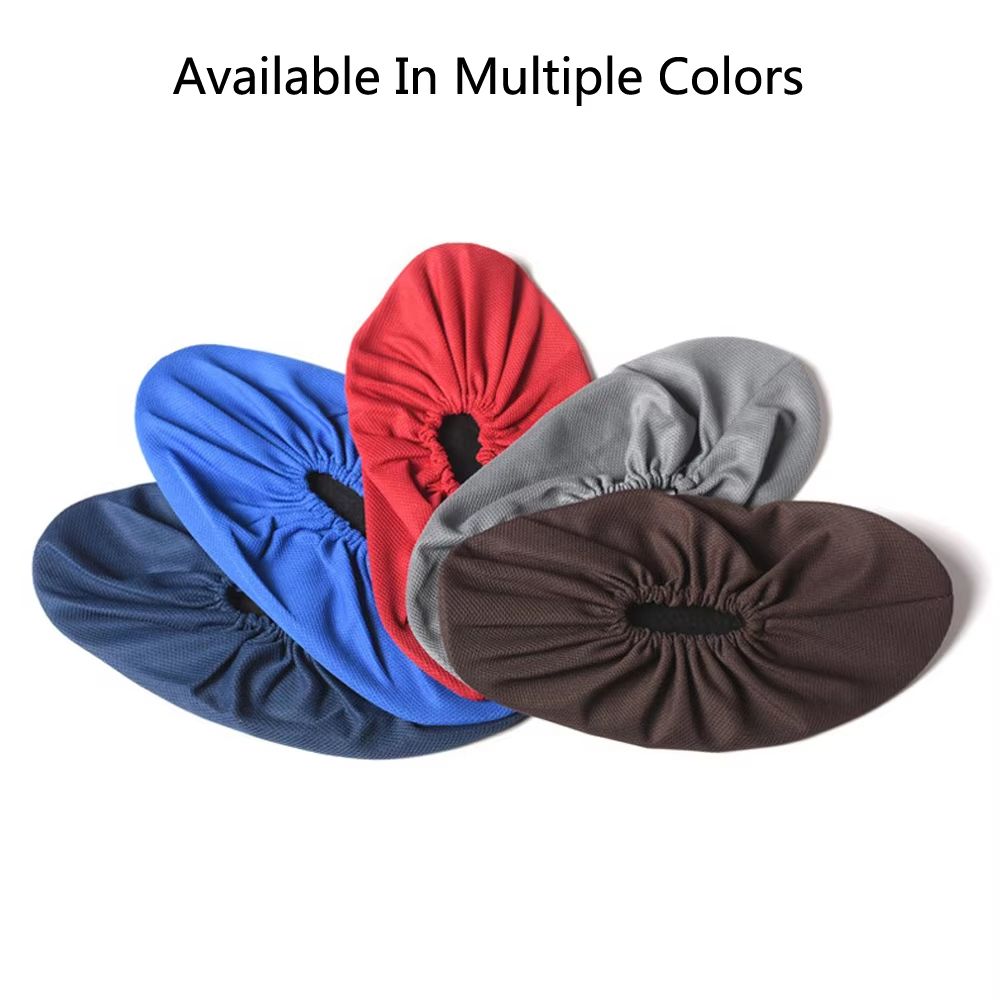 Reusable Thick NonSlip Shoe Covers  Washable IndoorOutdoor Overshoes For Carpet  Floor Protection 3