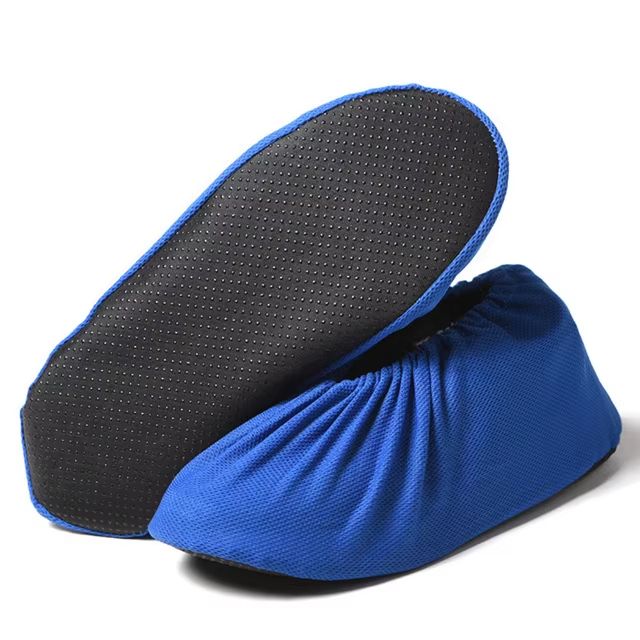 Reusable Thick NonSlip Shoe Covers  Washable IndoorOutdoor Overshoes For Carpet  Floor Protection 7