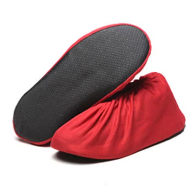 Reusable Thick NonSlip Shoe Covers  Washable IndoorOutdoor Overshoes For Carpet  Floor Protection 8