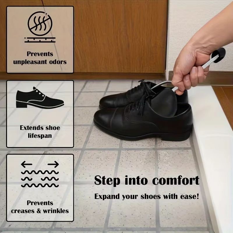 Adjustable Plastic Shoe Trees  Length  Width Shoe Stretchers For Men  Women 4