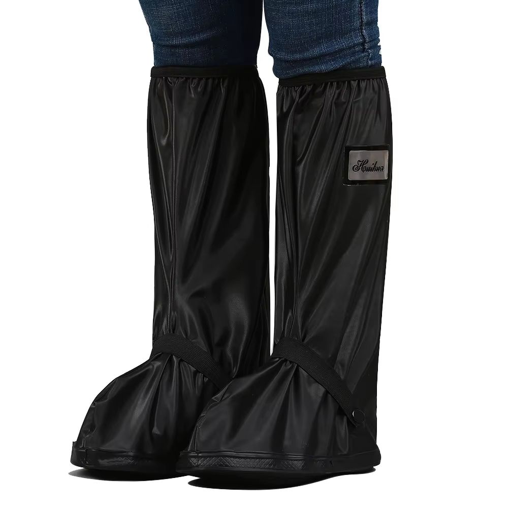 Thickened HighTube Waterproof Rain Boot Covers  Reusable Motorcycle  Cycling Outdoor NonSlip Oversh 1