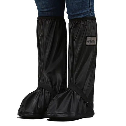 Thickened HighTube Waterproof Rain Boot Covers  Reusable Motorcycle  Cycling Outdoor NonSlip Oversh 1