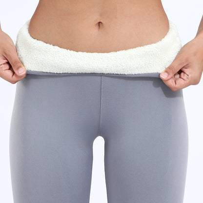 Women Winter Warm Leggings, High Waist Velvet Stretch Pants, Thick Casual Plus Size Leggings