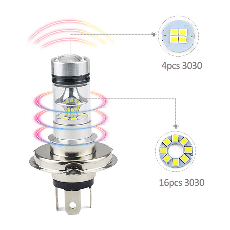 Super Bright LED Car Headlight Bulb Low Temperature Fog Lamp Daytime Running Light Auto Accessories 4