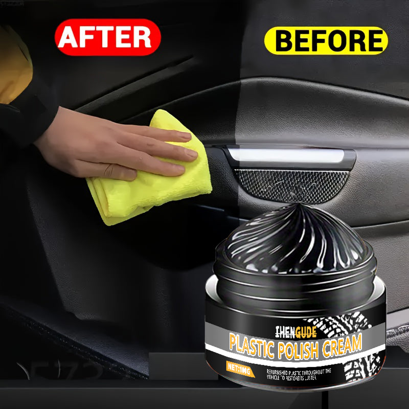 Car Long-Lasting Gloss Enhancer, Tire Polishing Protective Paste, Durable Shine for Wheels, Tire Protector