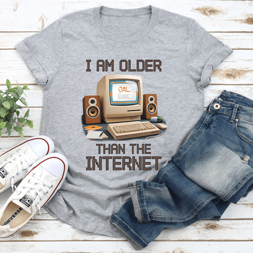 I Am Older Than The Internet Tee 3