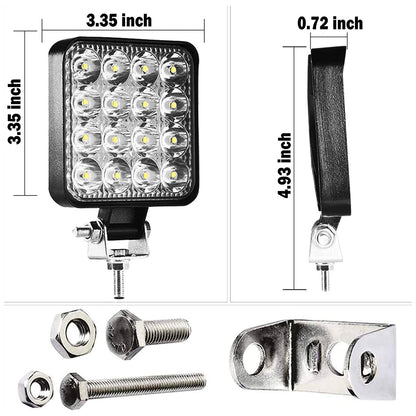 Offroad LED Light Bar Work Spotlight For Trucks SUV ATV Boat Headlight LED Fog Bar For Tractor 5