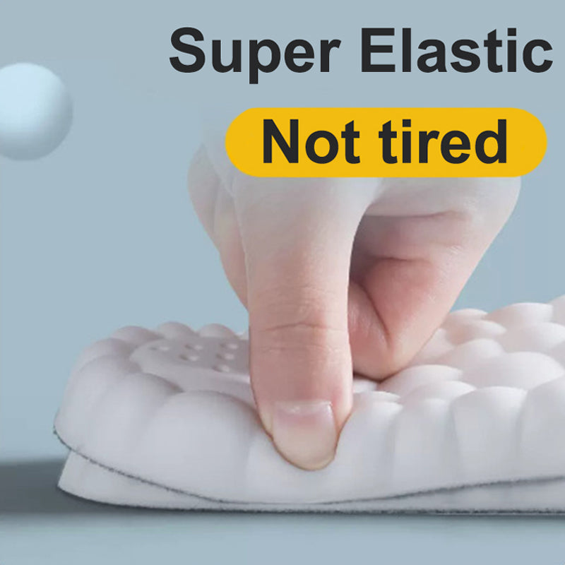 Soft Arch Support Orthotic Insoles High Elasticity Latex Sport Insoles Breathable Deodorant Shoe Pa 3