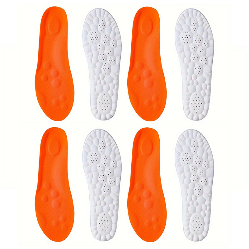 Soft Arch Support Orthotic Insoles High Elasticity Latex Sport Insoles Breathable Deodorant Shoe Pa 9