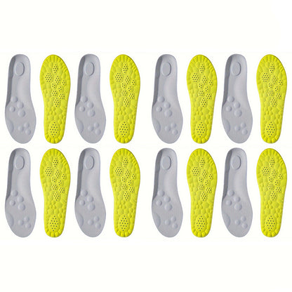 Soft Arch Support Orthotic Insoles High Elasticity Latex Sport Insoles Breathable Deodorant Shoe Pa 16