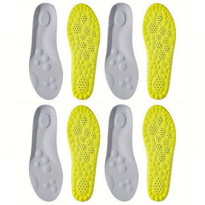 Soft Arch Support Orthotic Insoles High Elasticity Latex Sport Insoles Breathable Deodorant Shoe Pa 12