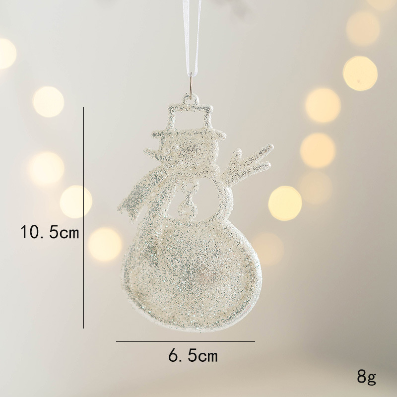 Merry Christmas Natal Ornament, Angel Girl Pentacle Pendant, Christmas Tree Hanging Pendant, Deer Christmas Decoration