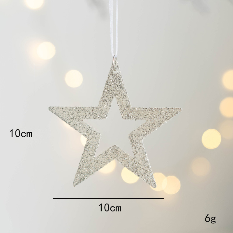 Merry Christmas Natal Ornament, Angel Girl Pentacle Pendant, Christmas Tree Hanging Pendant, Deer Christmas Decoration