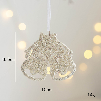 Merry Christmas Natal Ornament, Angel Girl Pentacle Pendant, Christmas Tree Hanging Pendant, Deer Christmas Decoration